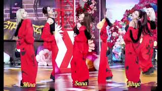 Twicestrategy Mina, Sana, Jihyo Split Cam