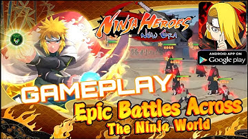 Ninja Heroes: New Era Gameplay 🎮 Naruto Action role-playing game - android/ApK