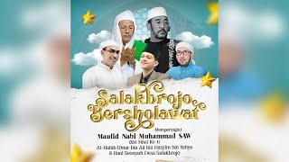 AZZAHIR BERSHOLAWAT dalam rangka Safari Maulid di Salakbrojo Pekalongan, 25 Oktober 2023