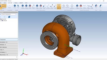 Measure 3D CAD Models in Glovius
