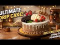 Elegant Chocolate Strawberry Drip Cake 🍓🍫 Premium Cake Decorating Tutorial | Satisfying Cake #viral 