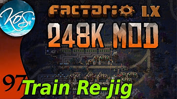 Factorio 248k Mod 97 - RICH WATER TRAINING! - Tips & Tricks