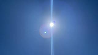Solar Eclipse Time Lapse with shooting star California