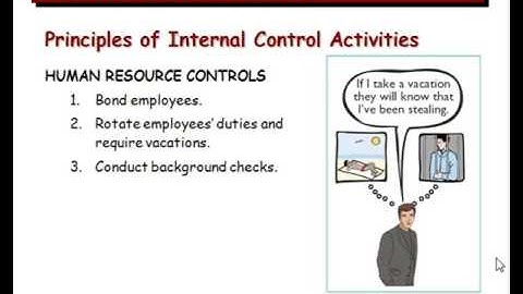 Fraud, internal controls and cash