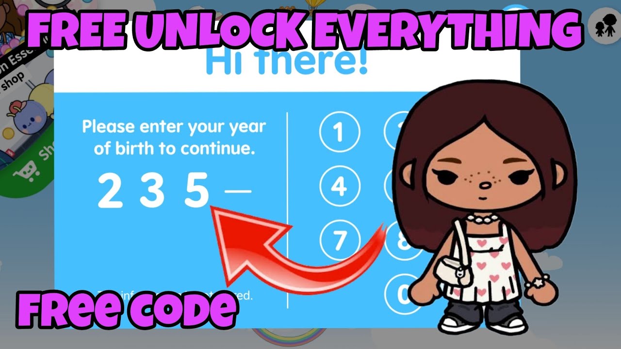 Toca Boca Free Unlock Everything! Unlock All House! Unlock Furniture