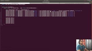 JAVA THREAD : Extend Thread Class And Use Static And Instance Methods