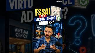 Virtual Office se FSSAI Registration Hoga Ya Nahi? ✅❌