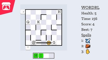 Wordrl - Wordl meets roguelike in this free browser game!