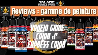 Review of paint range: Vallejo game color/ express color
