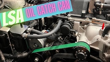 Easy DIY Oil Catch can for LSA Cars