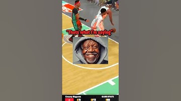 Never Playing with UNC Again 👴🏽🥴 #2k #2k24 #funny #botupnext