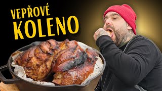 Pečené vepřové koleno - jednoduchý recept, jak připravit doma v troubě či na grilu luxusní koleno 🐖