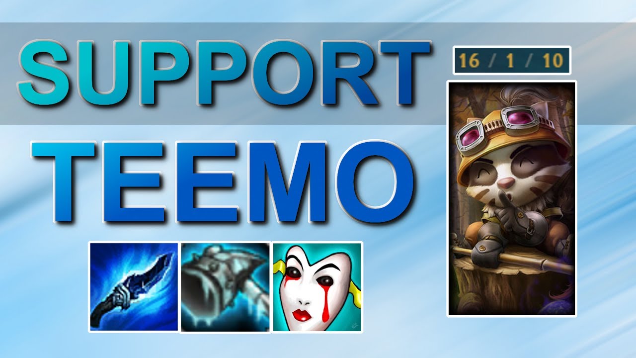 SUPPORT TEEMO (How To Carry As Support)