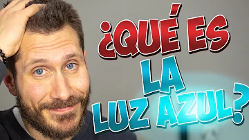 ¿Qué significa una luz azul en una cámara?