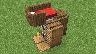 how to make the smallest house in minecraft by cooow 7,562 views 2 years ago 55 seconds