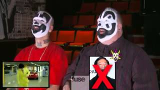 Shaggy 2 Dope and Violent Jay watch Gangnam style insane clown posse icp