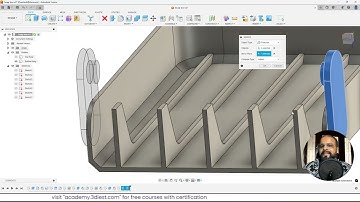 Mirror tool to create hinge | Fusion 360 course for Beginner | 3D Printable Soapbox Design | Part 13