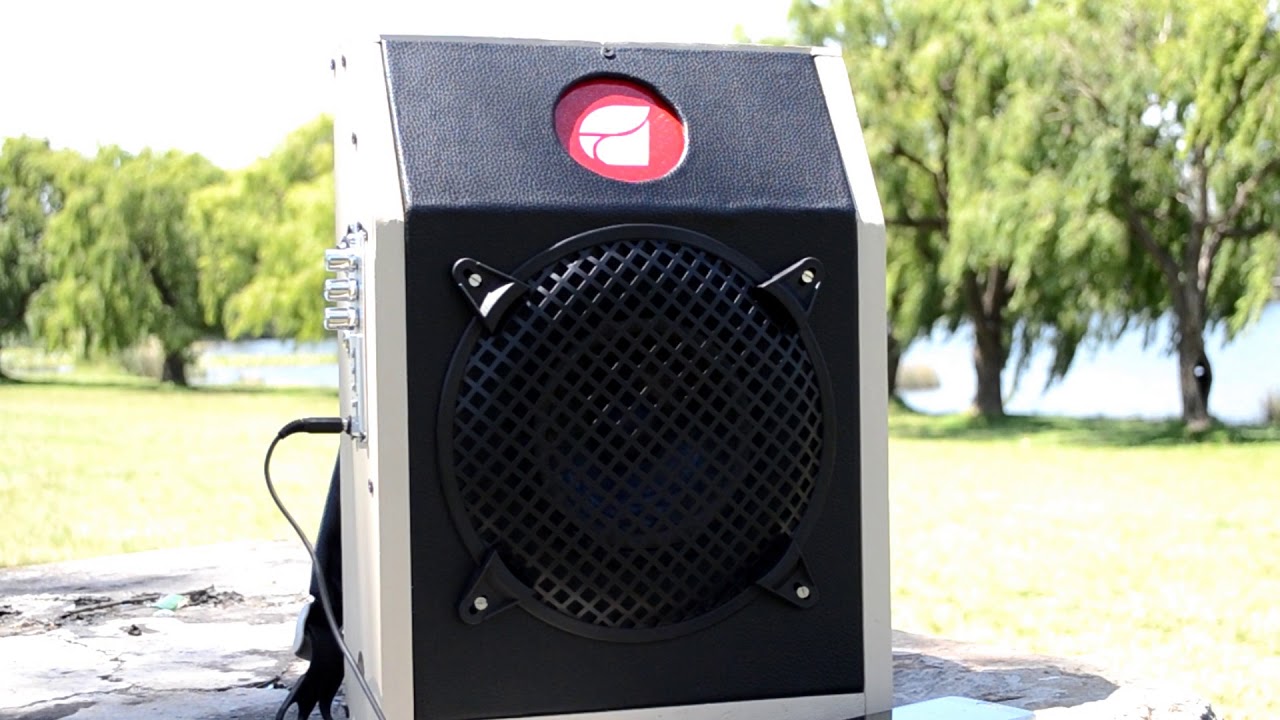 Cyclops Boombox Backpack 2015 Sound Check (Handmade) YouTube