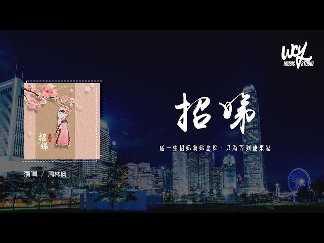 周林枫 - 招娣「这一生招娣盼娣念娣，只为等到他来临」(4k Video)【動態歌詞/pīn yīn gē cí】#周林枫 #招娣 #動態歌詞 class=