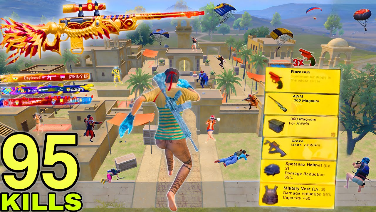 95 KILLS!!😱 IN 2 MATCHES MY NEW YEAR FIRST RECORD in NEW SEASON🔥 Pubg Mobile