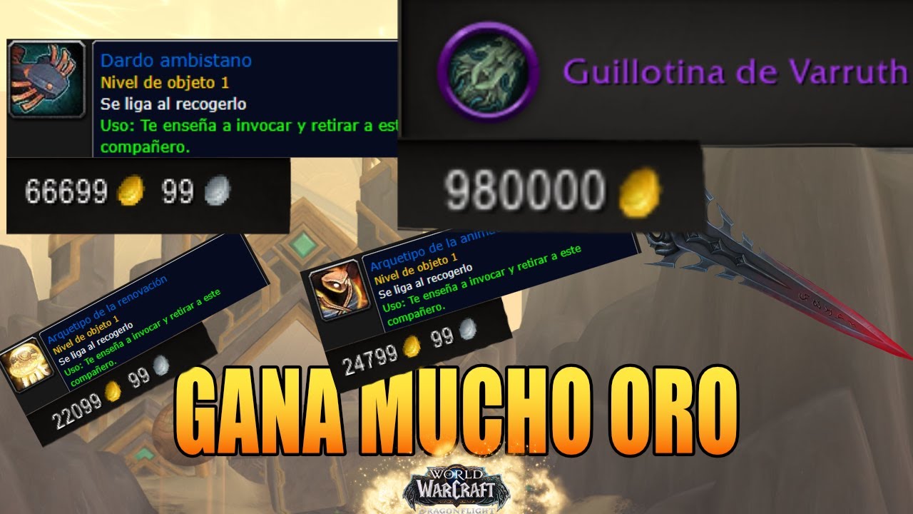 Cómo Conseguir ORO Vendiendo Mascotas de Síntesis de Protoformas | Guía WoW Zereth Mortis