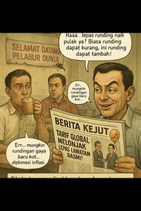 Ep 64 -Lawatan Biliyun-Biliyun Mr Cukaiman: Runding Penuh Gaya, Tarif Naik, Rakyat Tanggung Derita