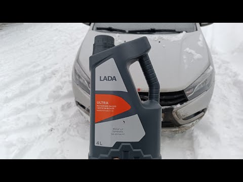 LADA Vesta,,,масло Lada заливаем и первый запуск !!!