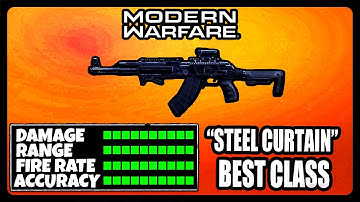 NEW OVERPOWERED AK-47 "STEEL CURTAIN" CLASS SETUP IN MODERN WARFARE! BEST AK-47 CLASS SETUP!