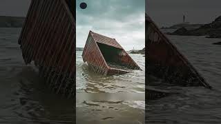 Sea Me Containers Kaise Gayab Ho Jaate Hain? 😱📦🌊 | Ocean Mystery Explained 🚢 #shorts #facts