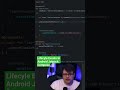 How To React On A Single Lifecycle Event In #Android #JetpackCompose #mobileappdevelopment #kotlin