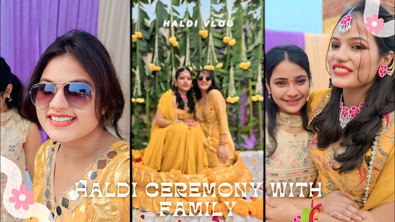 Kabhi dekhi hai? Mathura- vrindavan ki shadi😳।। Haldi ceremony