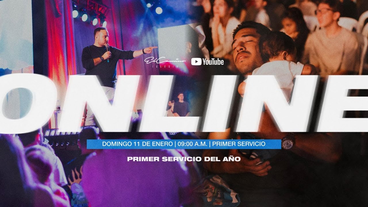 🔴 EN VIVO 🌎 Servicio Online - Domingo 11 de Enero de 2026 - 9:00 AM (Adoración y Predica)