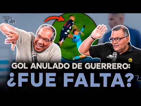 ¿Estuvo bien anulado el gol de Paolo Guerrero ante Garcilaso? | SEGMENTO #TocoYMeVoy