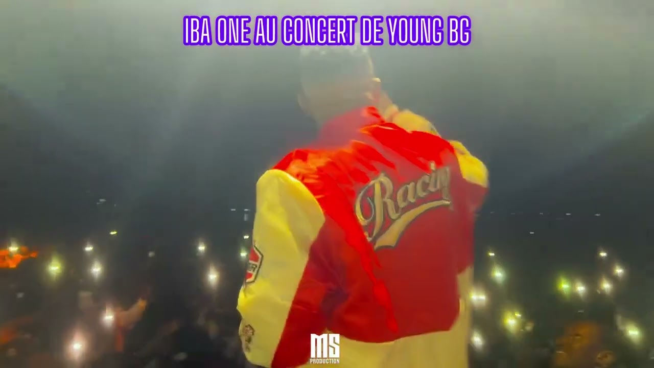 PRÉSENTATION  de IBA ONE  concert de YOUNG BG 