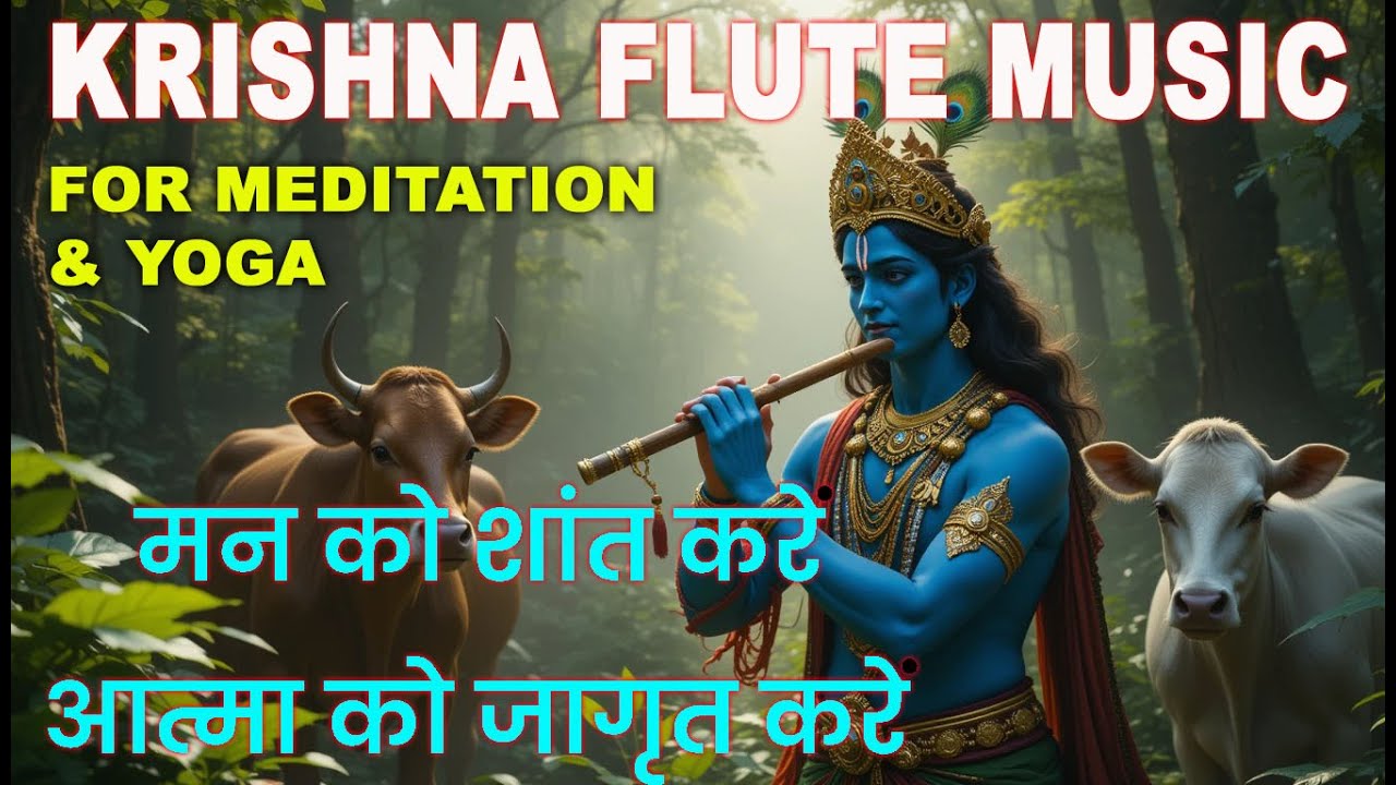 Krishna flute music | meditation music | flute music | morning flute music | ENJOY LIKE RISHIKESH