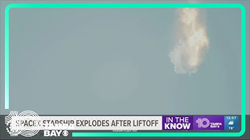 SpaceX Starship explodes after liftoff