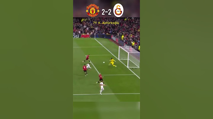 Manchester United 2-3 Galatasaray - 03.10.23 - Şampiyonlar Ligi  #galatasaray #championsleague