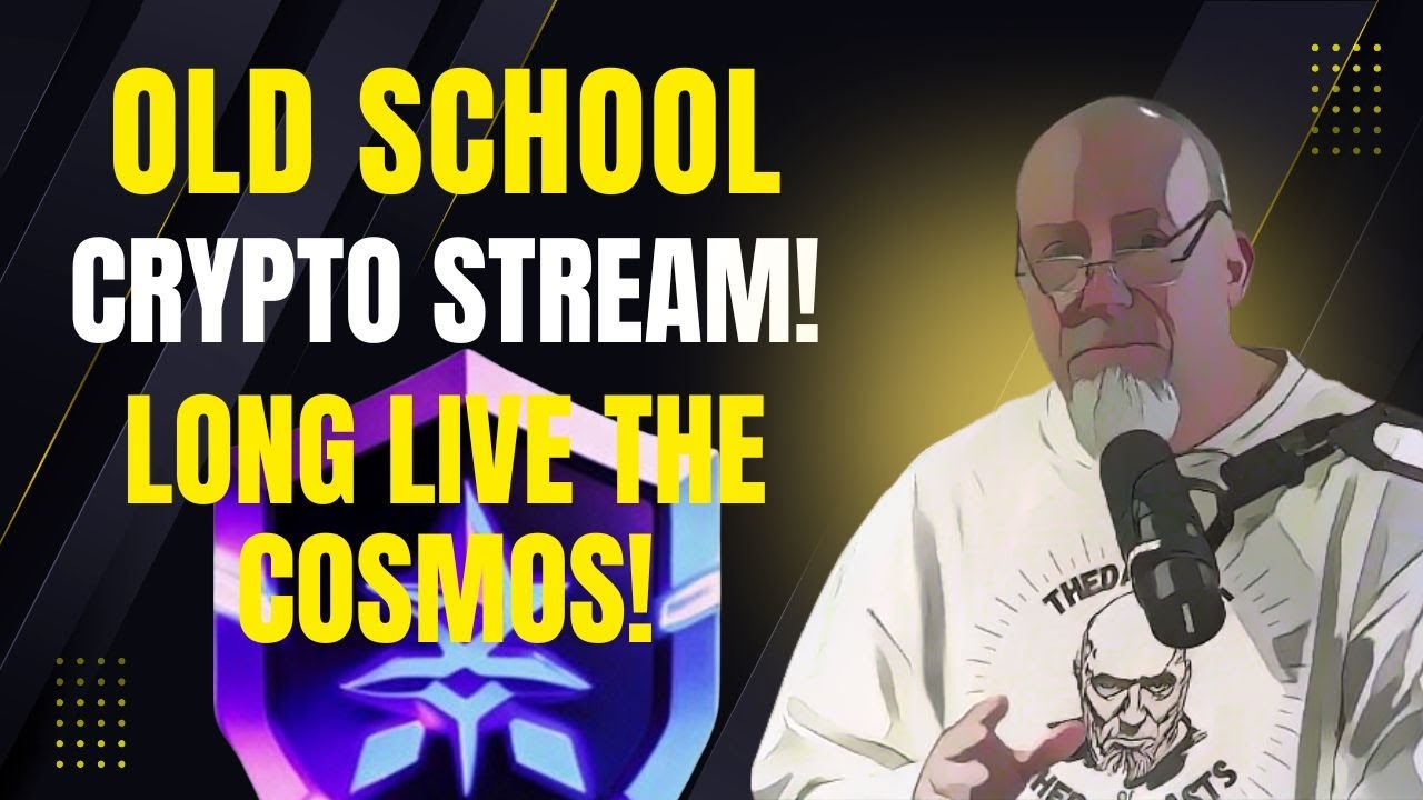 Just an old school crypto stream! Long live $ATOM! - YouTube