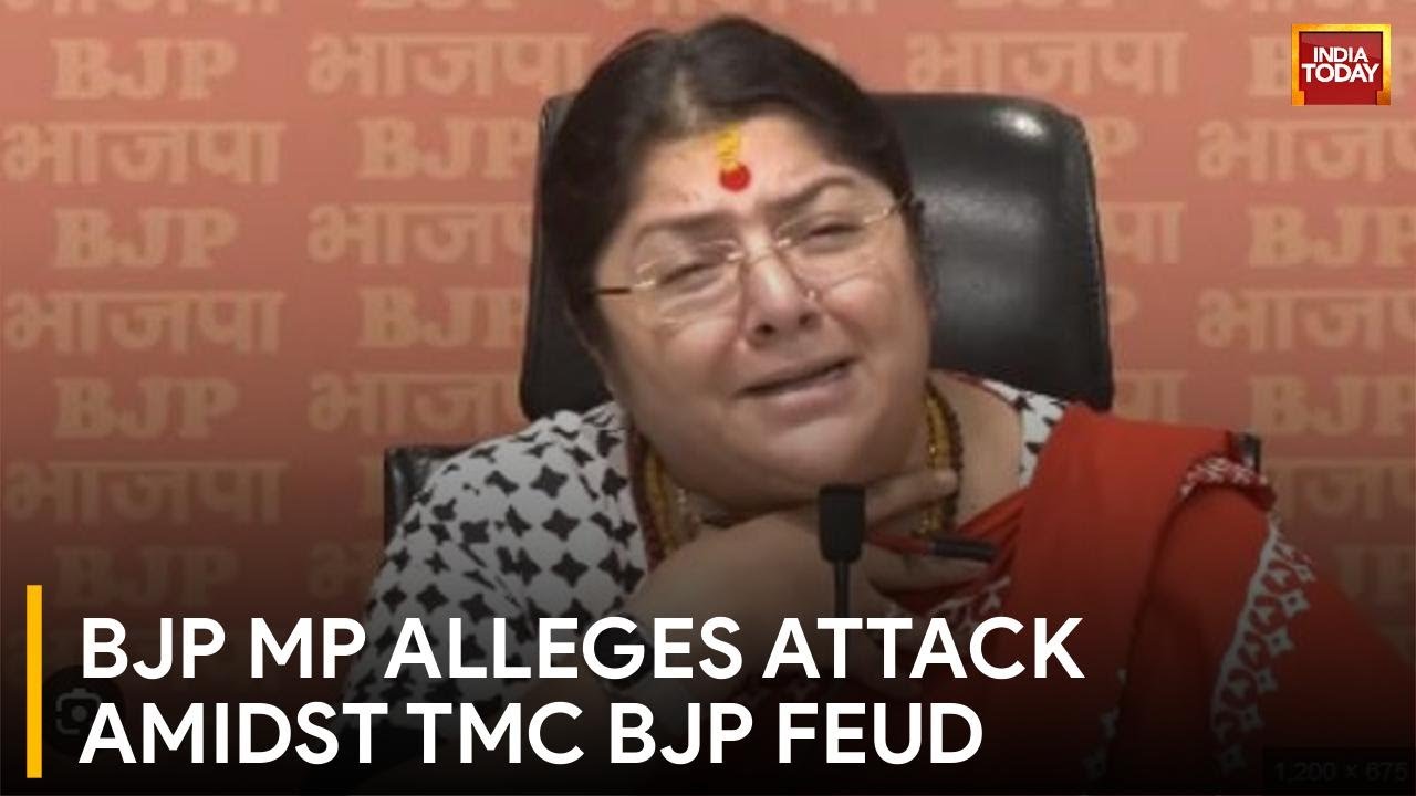 TMC-BJP Clash: Locket Chatterjee Alleges Attack Ahead of Lok Sabha Election 2024 | India Today