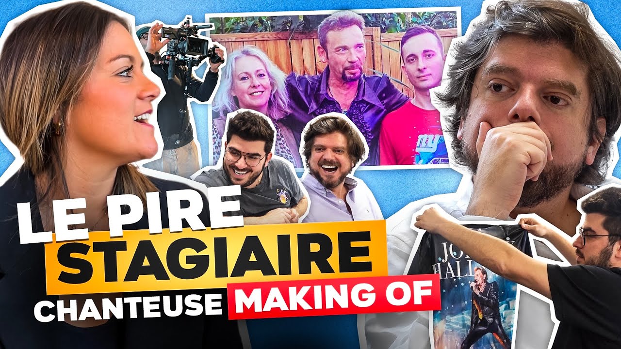 Making-of du Pire Stagiaire choriste (Veronica, chanteuse)