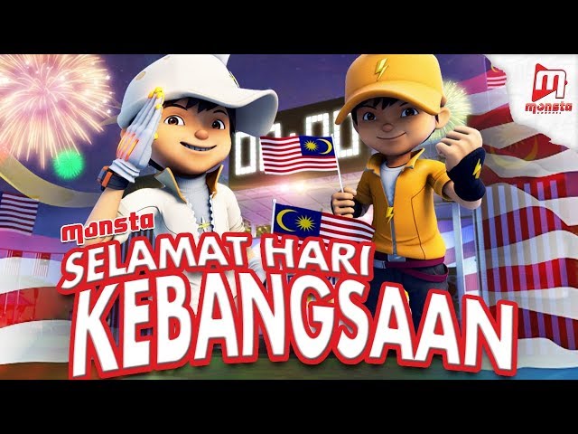 Selamat Hari Kebangsaan 2018 bersama BoBoiBoy & Rakan-rakan! class=