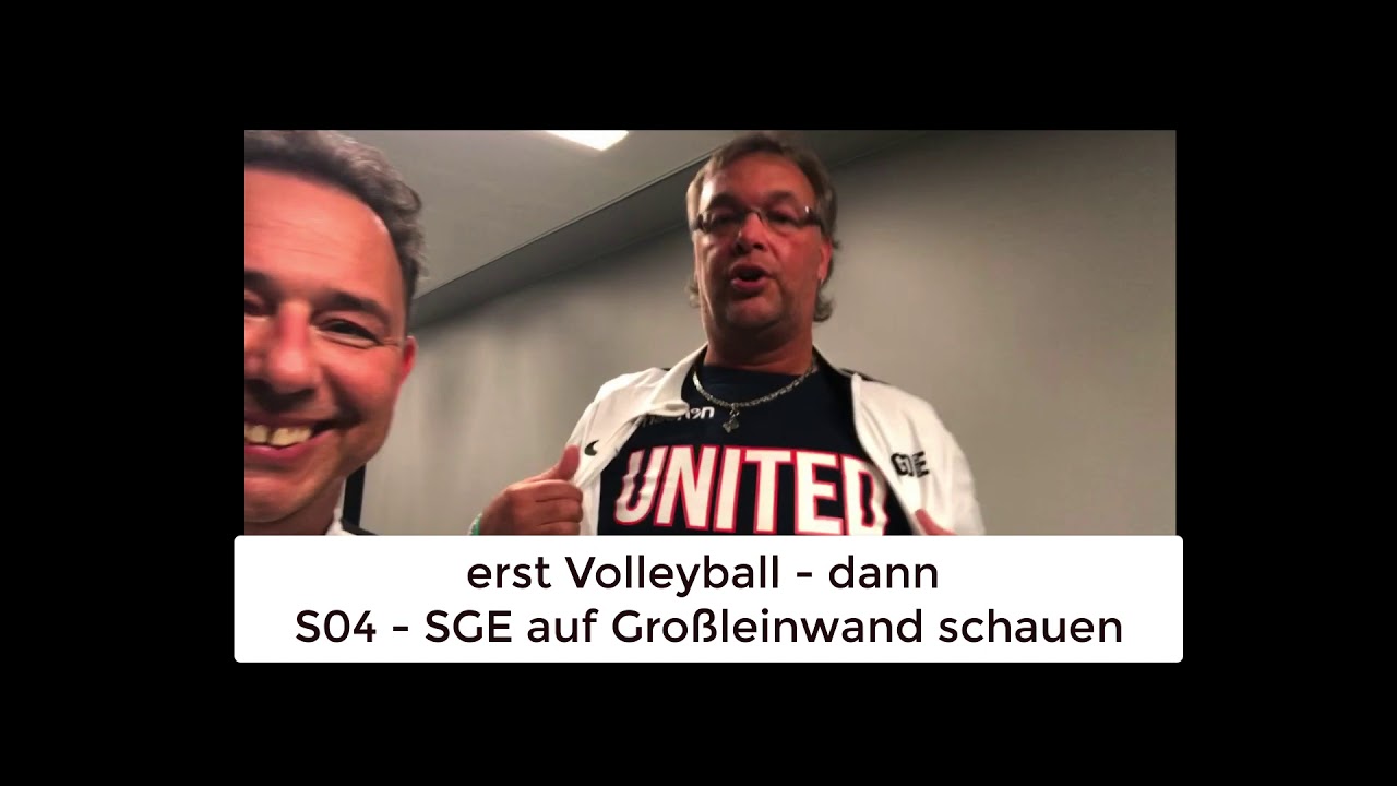 Schalke 04 - Eintracht Frankfurt auf Großleinwand sehen 