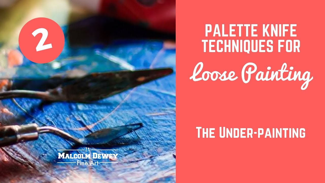 Palette Knife Painting Technique Demonstration YouTube