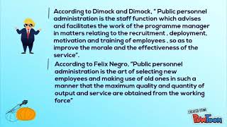 Public Personnel Admin