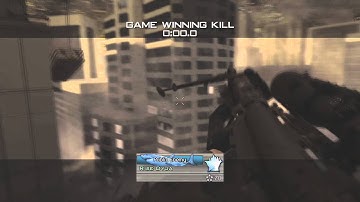 Sick mw2 private match shot