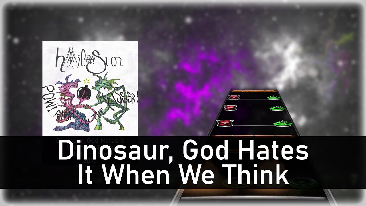 Hail The Sun - Dinosaur, God Hates it When We Think (Drum Chart)