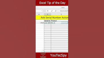 Stop Wasting Time! Autofill Serial Numbers in Excel #autofillserialnumbers #autofill#exceltips