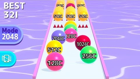 Ball Run 2048 All Levels Gameplay ( Android iOS) Level 137