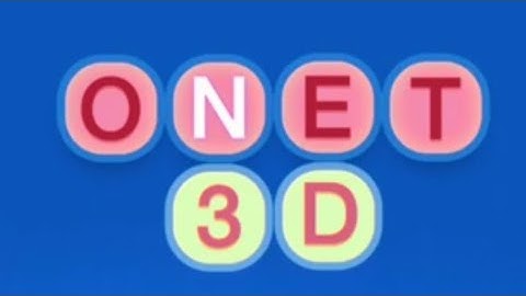 New Game ONET 3D gameplay | android game review