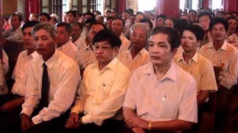 Hình ảnh lễ tạ ơn Cha Phê-rô Nguyễn Văn Diện